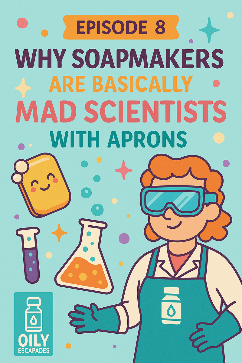 Lye to Me Gently-  The Secrets of Soapmaking- Episode 8 "Why Soapmakers Are Basically Mad Scientists with Aprons"