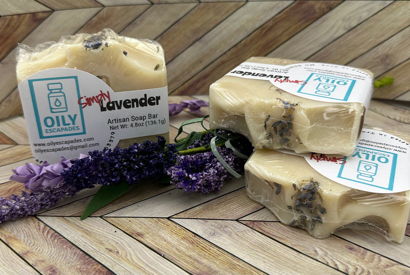 Simply Lavender Artisan Soap Bar