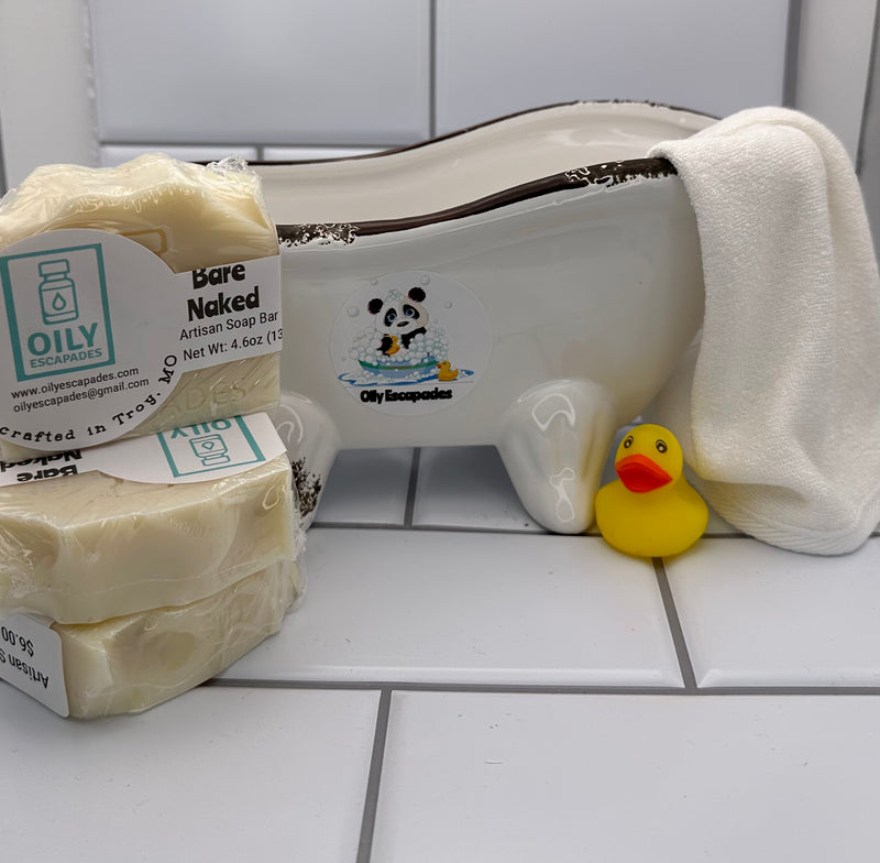 Bare Naked Artisan Soap Bar